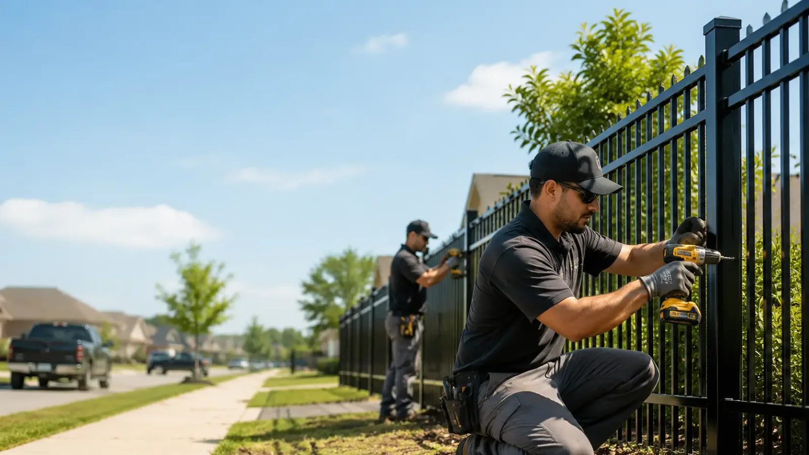 Metal Fence Installation in Rolling Prairie, IN